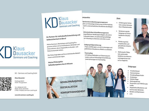 Logo, Visitenkarten und Flyer